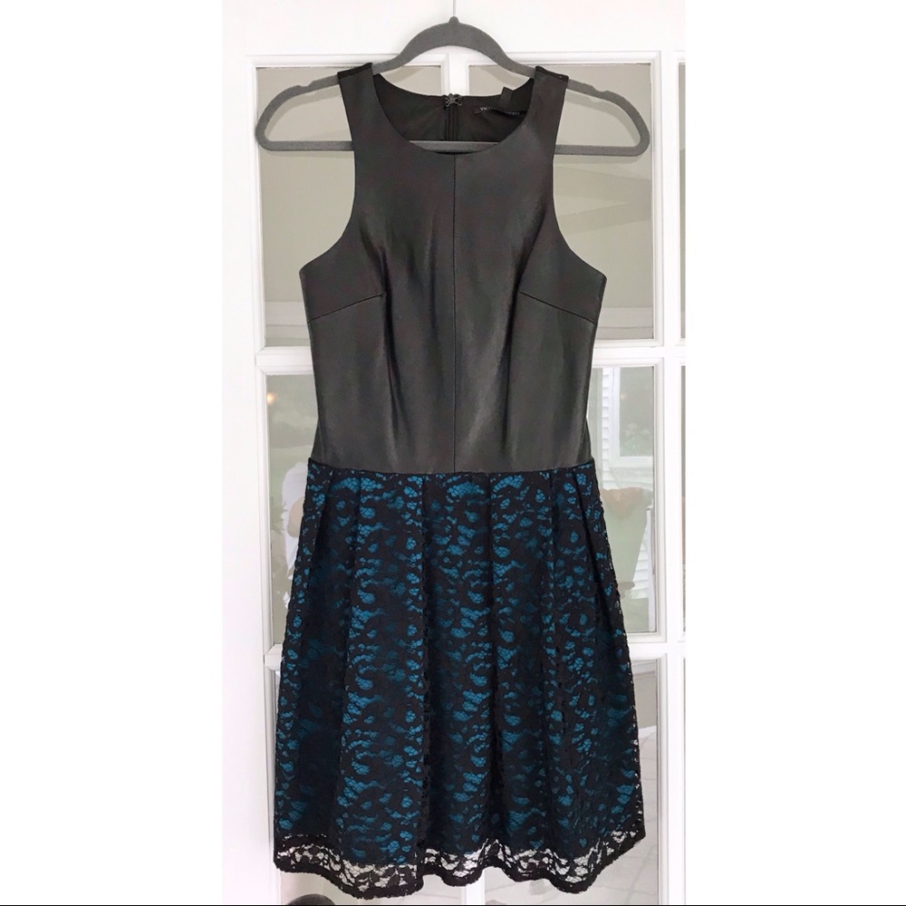 Victoria’s Secret genuine leather dress (EUC)